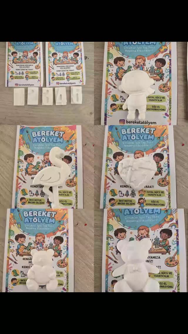 Paketli Taş Tozu Boyama Kitleri